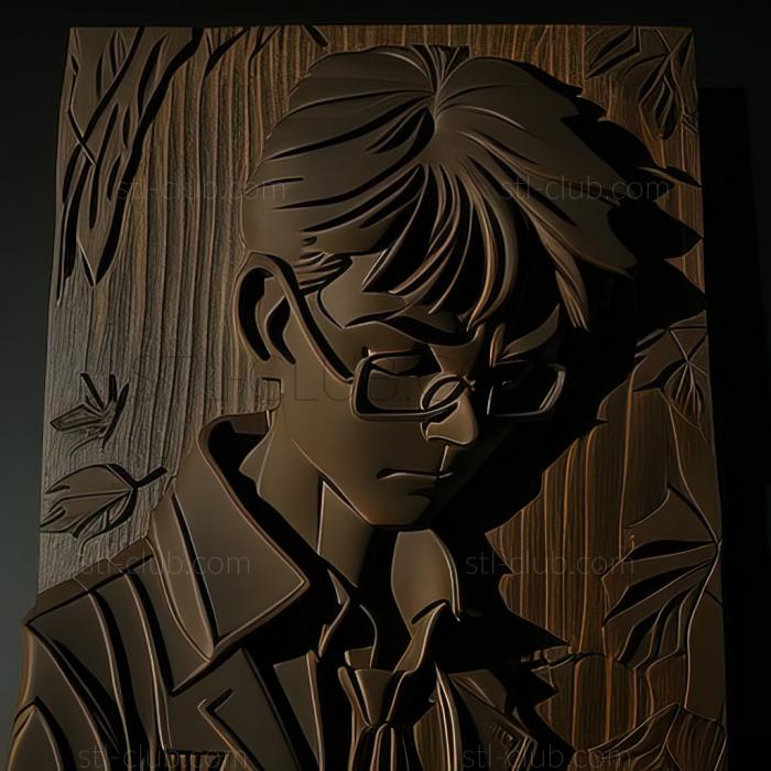 3D model Detective Conan The Darkest Nightmare anime (STL)